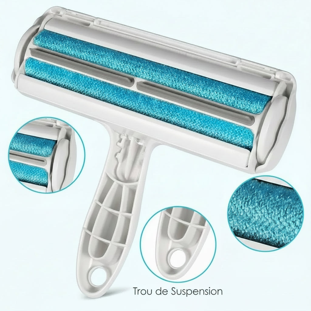 VelvetyPaws™ FurRoll Pro – Rouleau Anti-Poils
